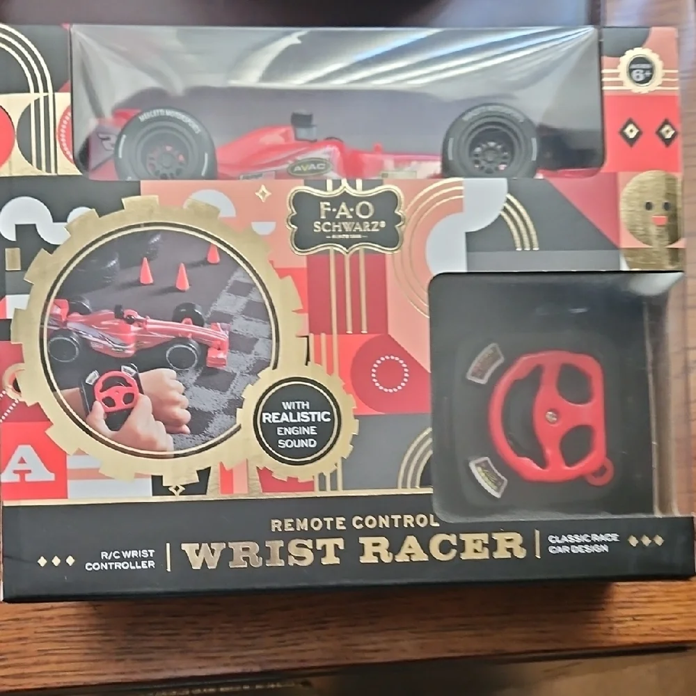 FAO Schwarz Red Remote Control Wrist Racer